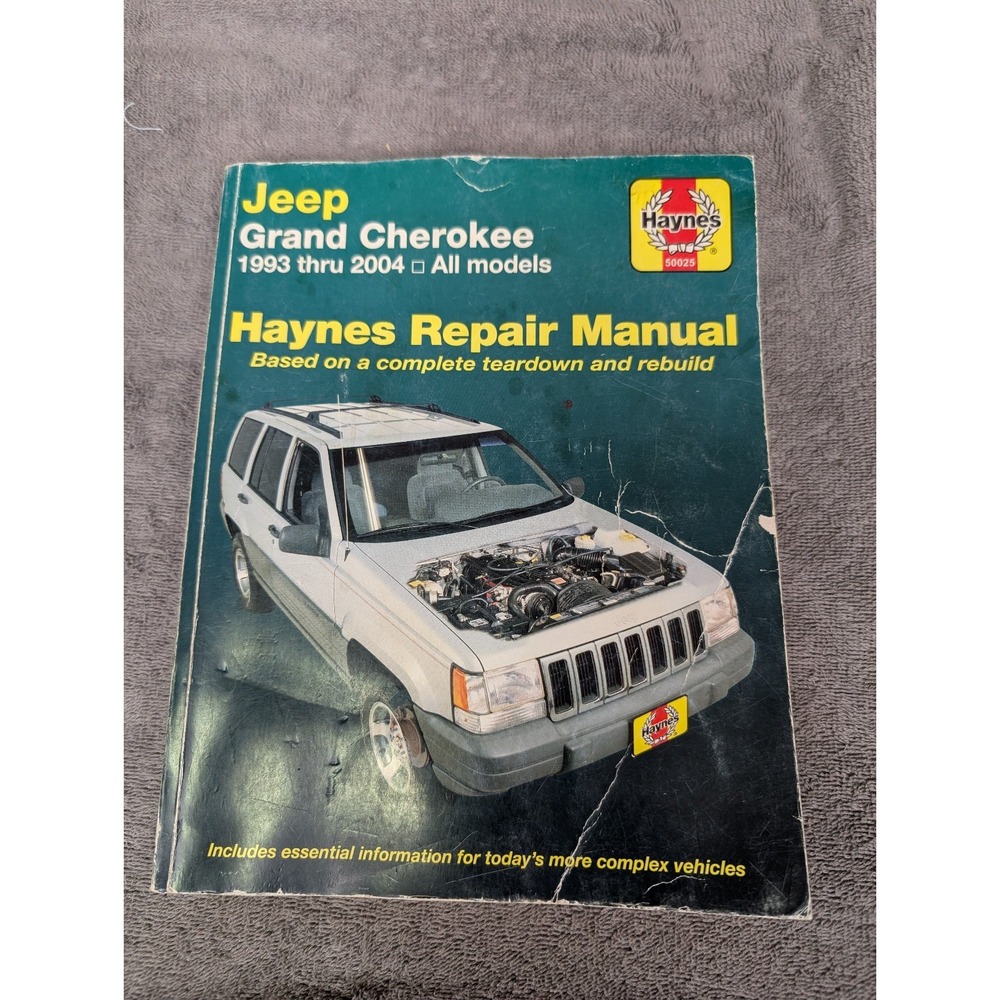 1993-2004 Jeep Grand Cherokee Haynes Shop Repair Manual V8 6 cylinder All Models